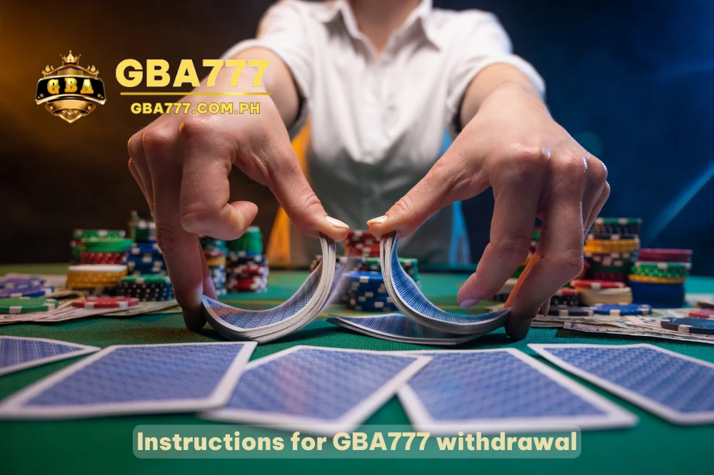 Instructions on GBA777 Withdrawal Money Real