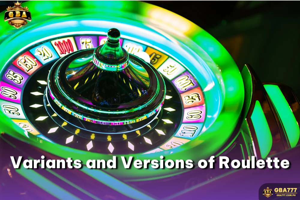 Variants and versions of Roulette